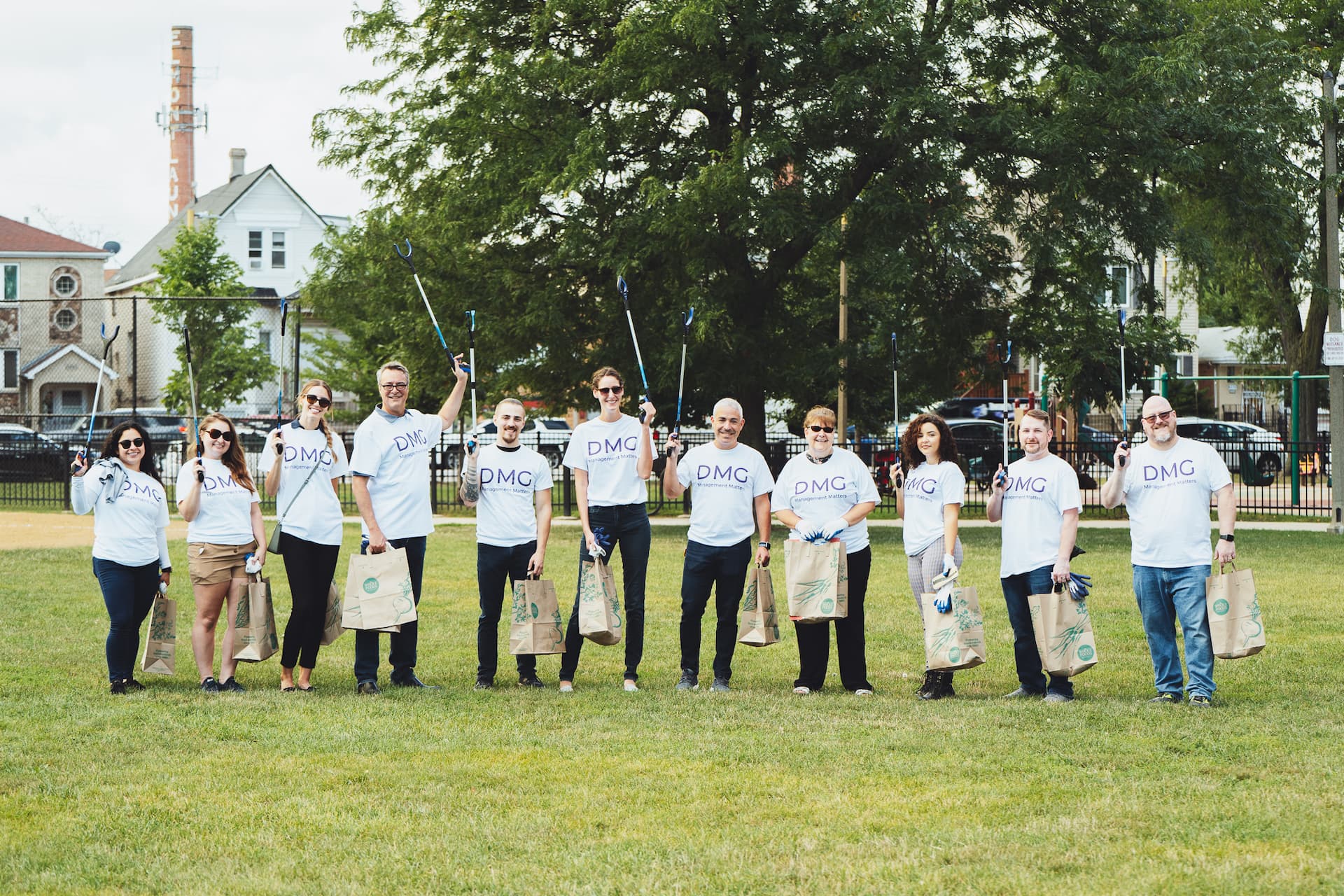 DMG employees give back